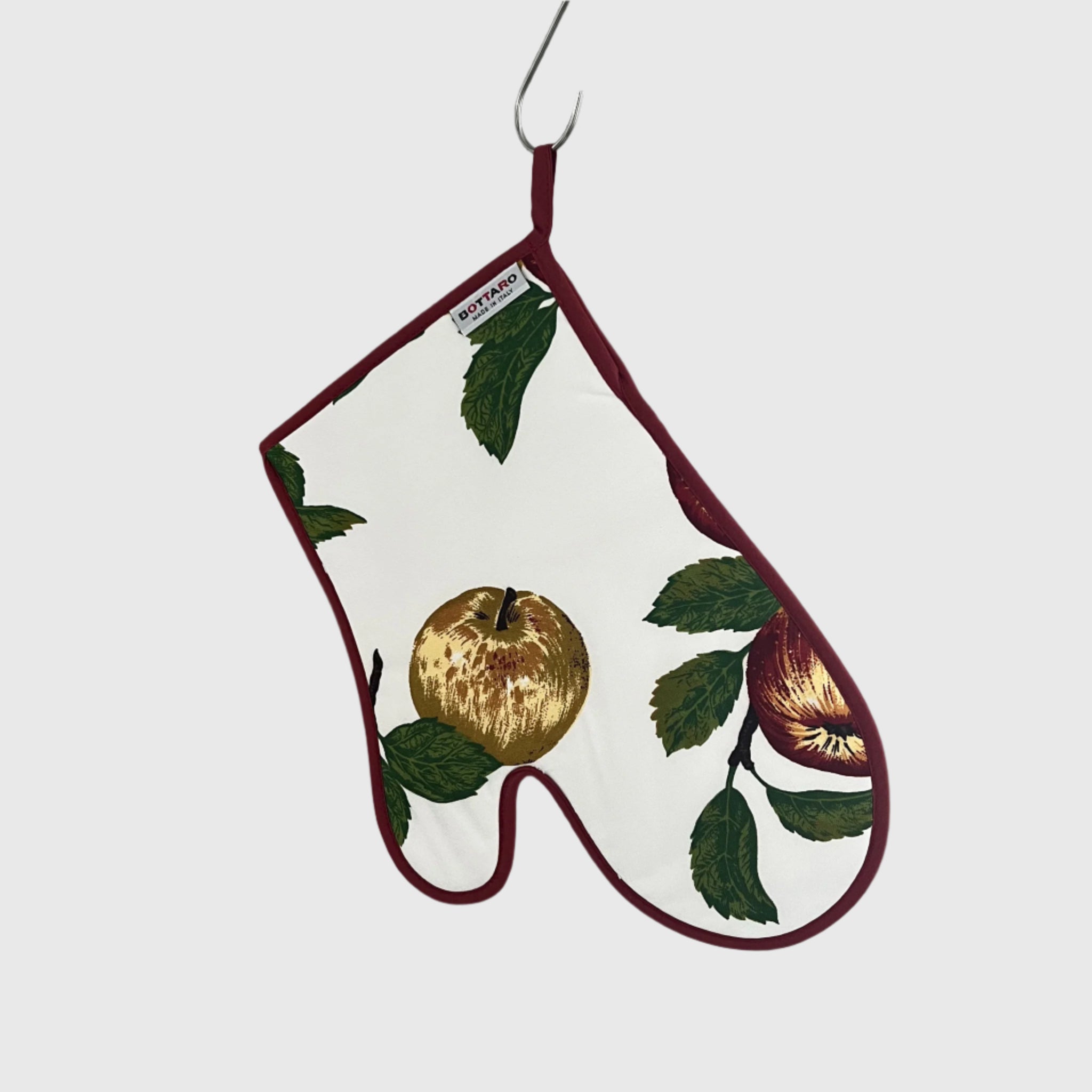 Oven glove with melon design