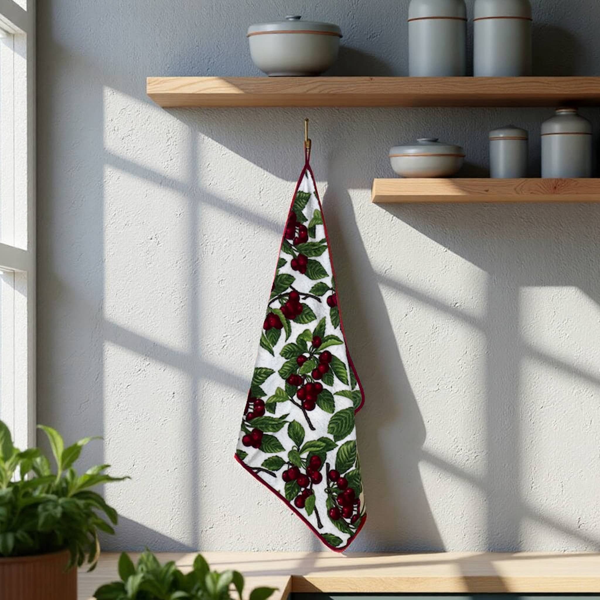 Cherry Hand Towel