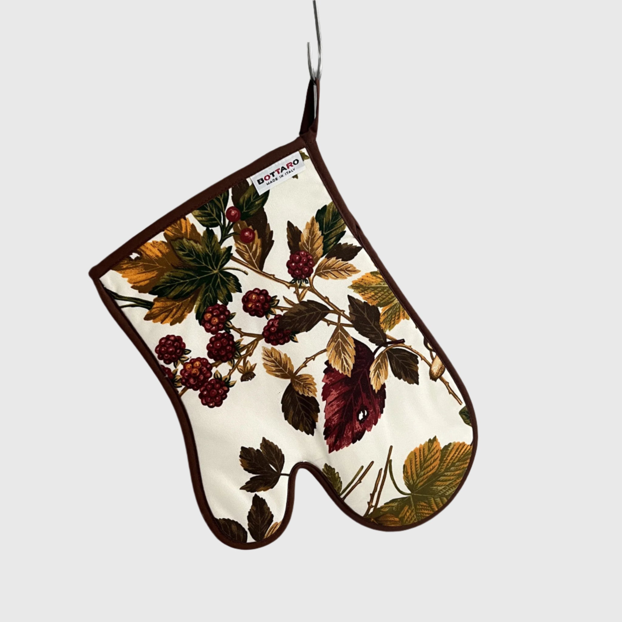 Autumn floral-patterned Oven Glove 